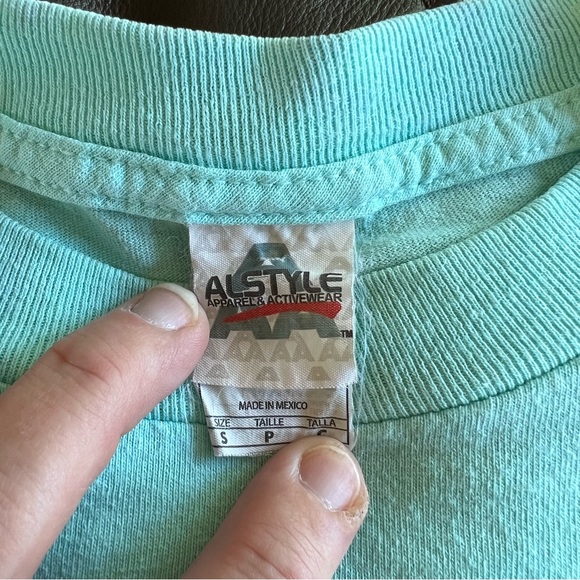 Simply Southern Small Green Pink Seahorse Star Anchor Ocean Beach Shirt - Picture 8 of 8